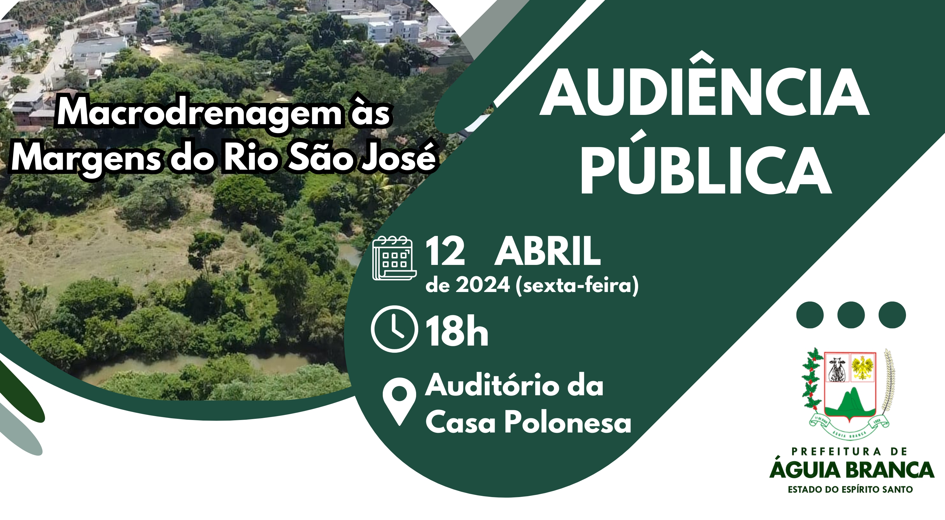 Audiência pública sobre a macrodrenagem às margens do rio São José