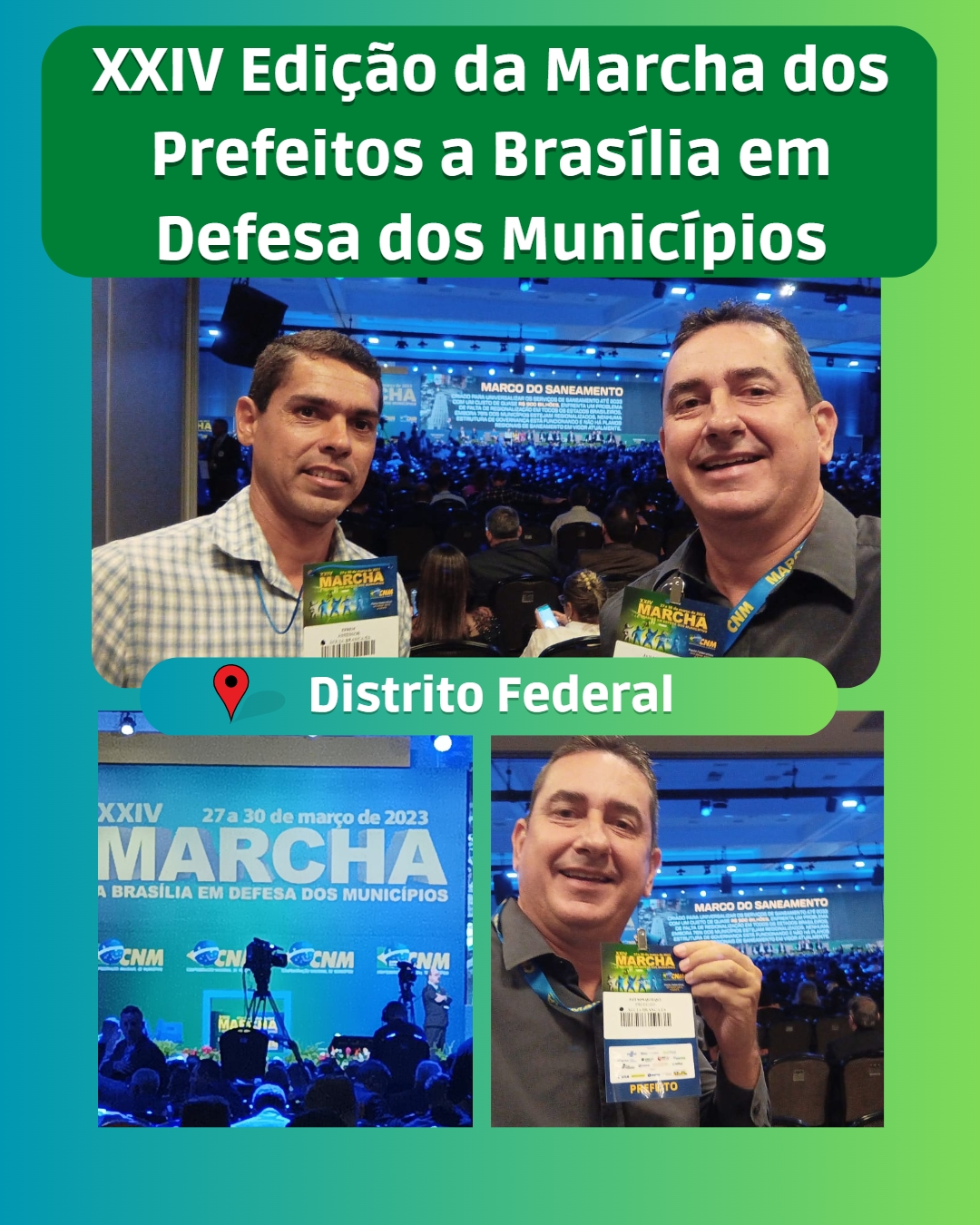 XXIV Edição da Marcha dos Prefeitos a Brasília em Defesa dos Municípios