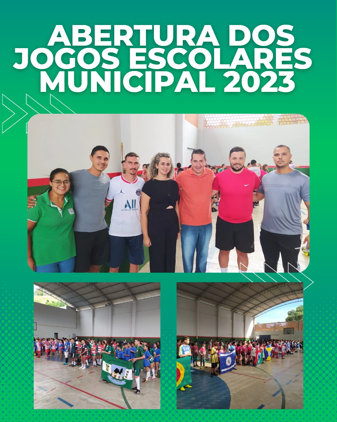 Abertura dos Jogos Escolares 2023 acontece na segunda-feira, 20